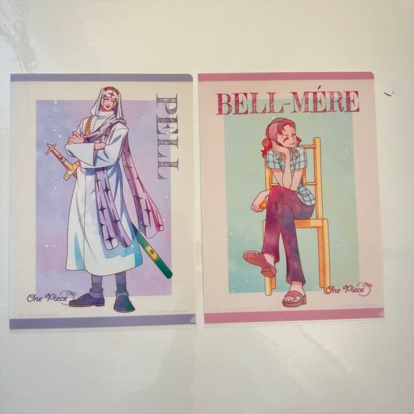 4 One Piece Emotional Stories Ichiban Kuji Visual Art Sheet Clear File Poster - Picture 3 of 10